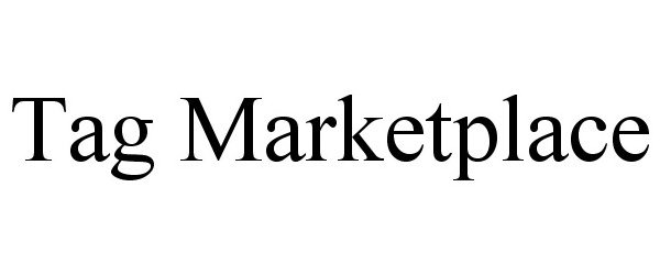 Trademark Logo TAG MARKETPLACE