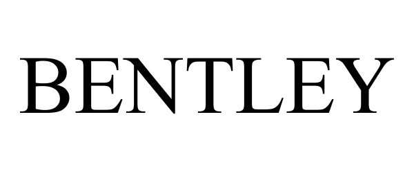 Trademark Logo BENTLEY