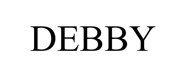 Trademark Logo DEBBY