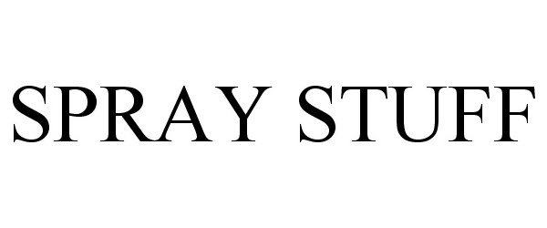 Trademark Logo SPRAY STUFF