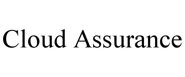 Trademark Logo CLOUD ASSURANCE