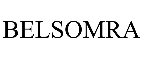Trademark Logo BELSOMRA