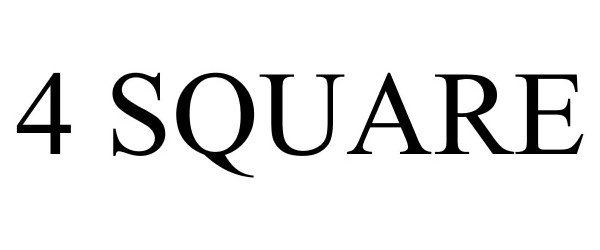 Trademark Logo 4 SQUARE