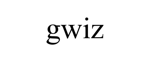 Trademark Logo GWIZ