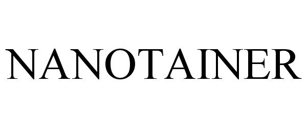 Trademark Logo NANOTAINER