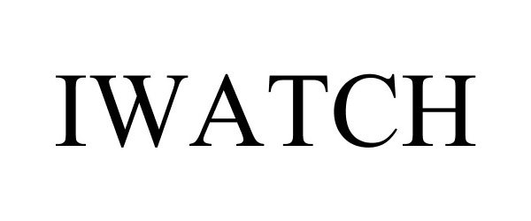 Trademark Logo IWATCH