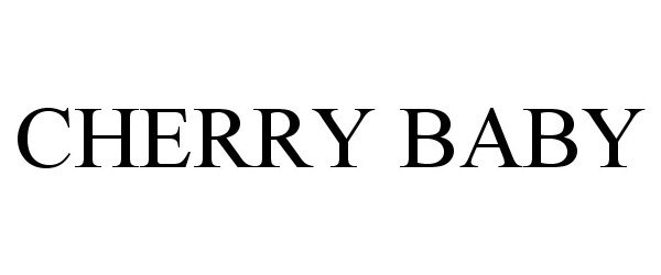 Trademark Logo CHERRY BABY