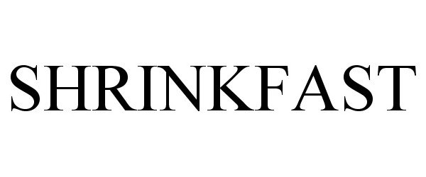 Trademark Logo SHRINKFAST