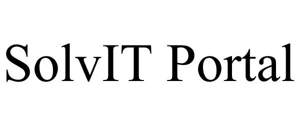 Trademark Logo SOLVIT PORTAL