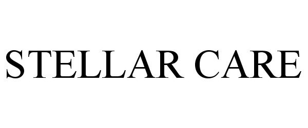 Trademark Logo STELLAR CARE