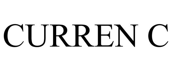 Trademark Logo CURREN C