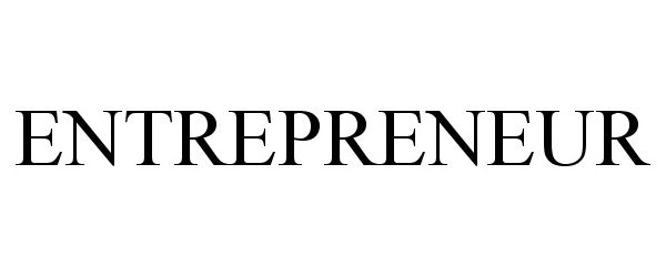 Trademark Logo ENTREPRENEUR