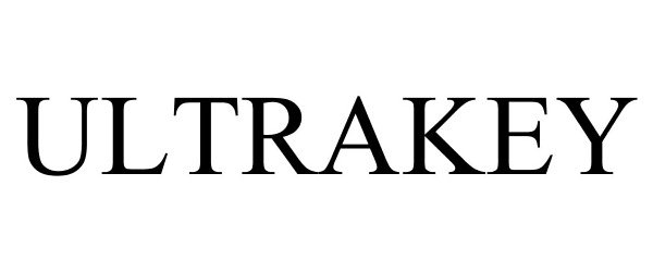 Trademark Logo ULTRAKEY