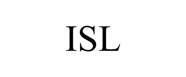 Trademark Logo ISL