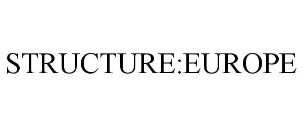  STRUCTURE:EUROPE