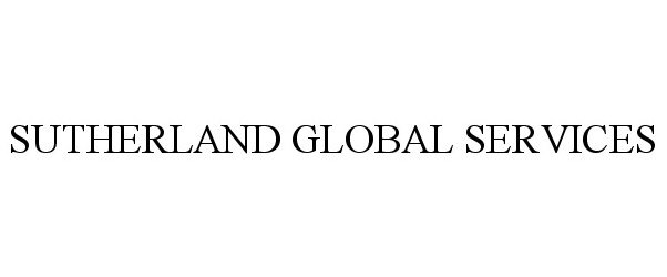  SUTHERLAND GLOBAL SERVICES