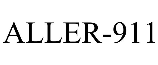 Trademark Logo ALLER-911