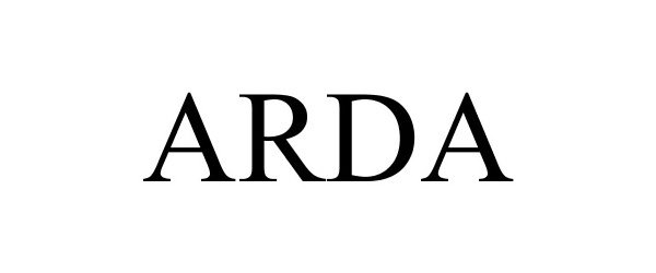 Trademark Logo ARDA