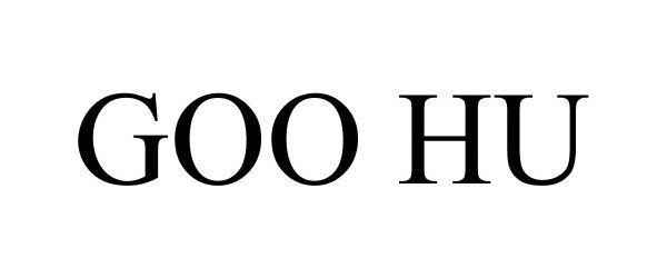 Trademark Logo GOO-HU