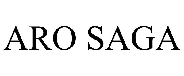 Trademark Logo ARO SAGA