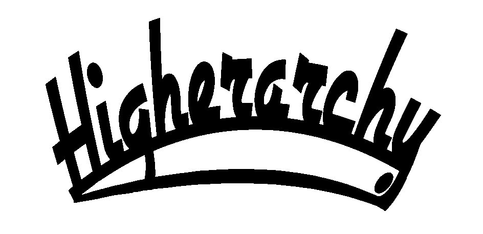 Trademark Logo HIGHERARCHY