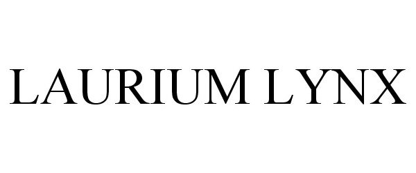 Trademark Logo LAURIUM LYNX