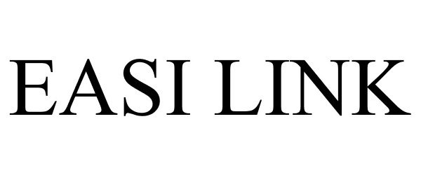 Trademark Logo EASI LINK