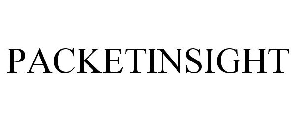 Trademark Logo PACKETINSIGHT