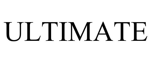 Trademark Logo ULTIMATE