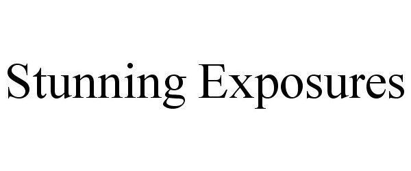Trademark Logo STUNNING EXPOSURES