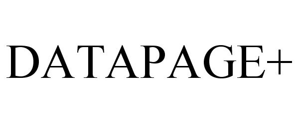 Trademark Logo DATAPAGE+