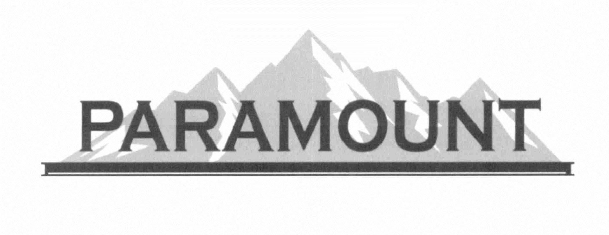 Trademark Logo PARAMOUNT