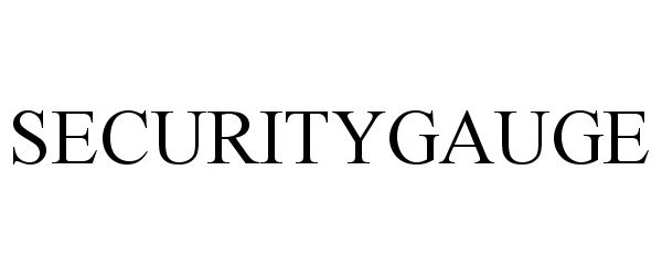 Trademark Logo SECURITYGAUGE