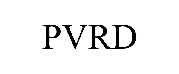 Trademark Logo PVRD