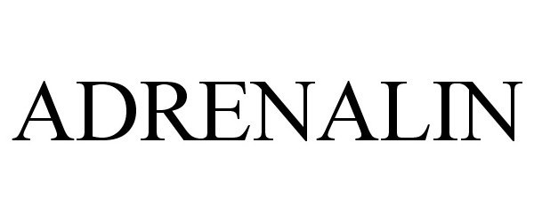 Trademark Logo ADRENALIN
