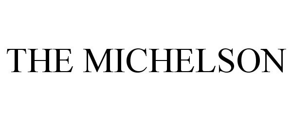 Trademark Logo THE MICHELSON