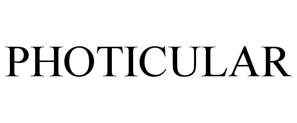 Trademark Logo PHOTICULAR