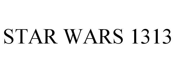  STAR WARS 1313