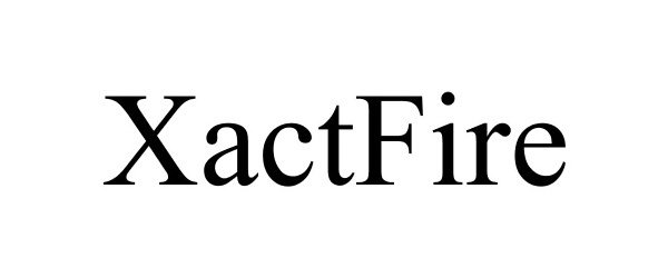 Trademark Logo XACTFIRE