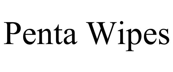 Trademark Logo PENTA WIPES