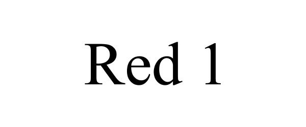 Trademark Logo RED 1