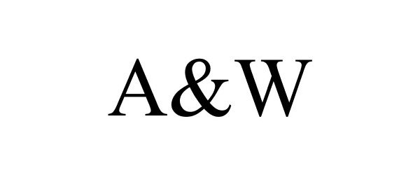 Trademark Logo A&amp;W