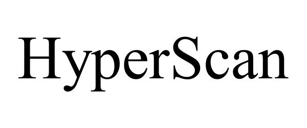 Trademark Logo HYPERSCAN