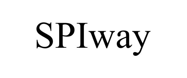 Trademark Logo SPIWAY