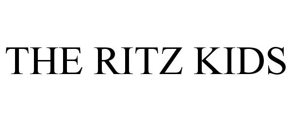  THE RITZ KIDS