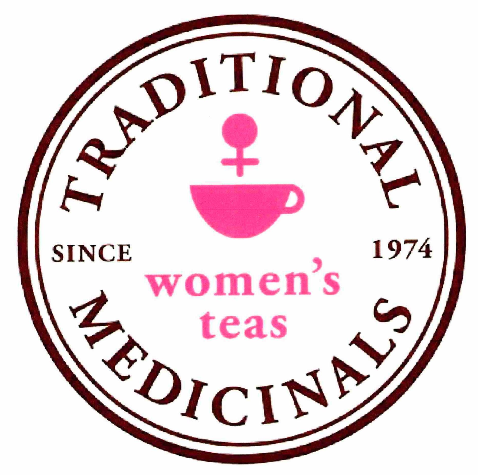 Trademark Logo TRADITIONAL MEDICINALS WOMEN'S TEAS SINCE 1974