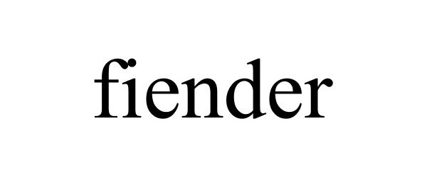 Trademark Logo FIENDER