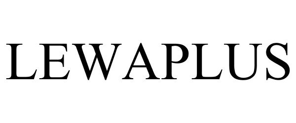 Trademark Logo LEWAPLUS