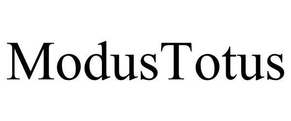  MODUSTOTUS