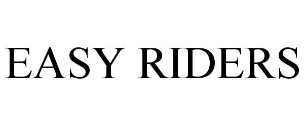 Trademark Logo EASY RIDERS